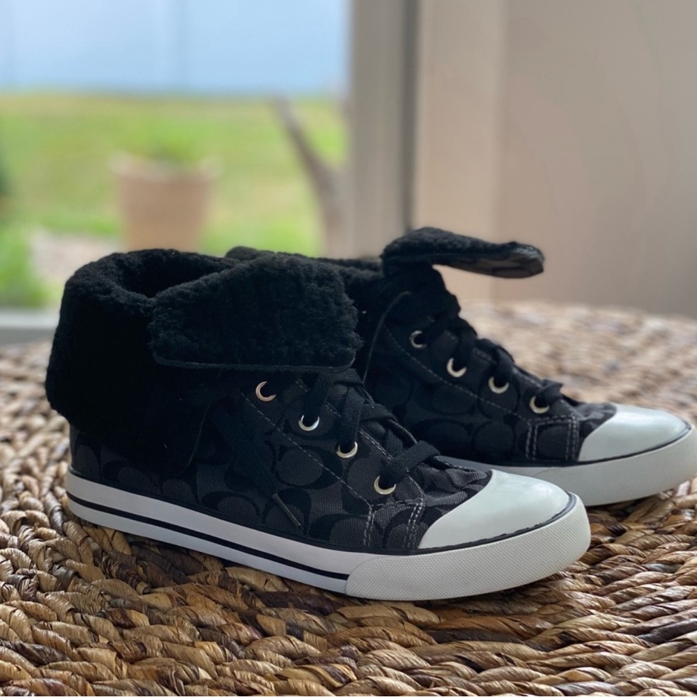 Coach Hightop Bonney Sherling sneakers